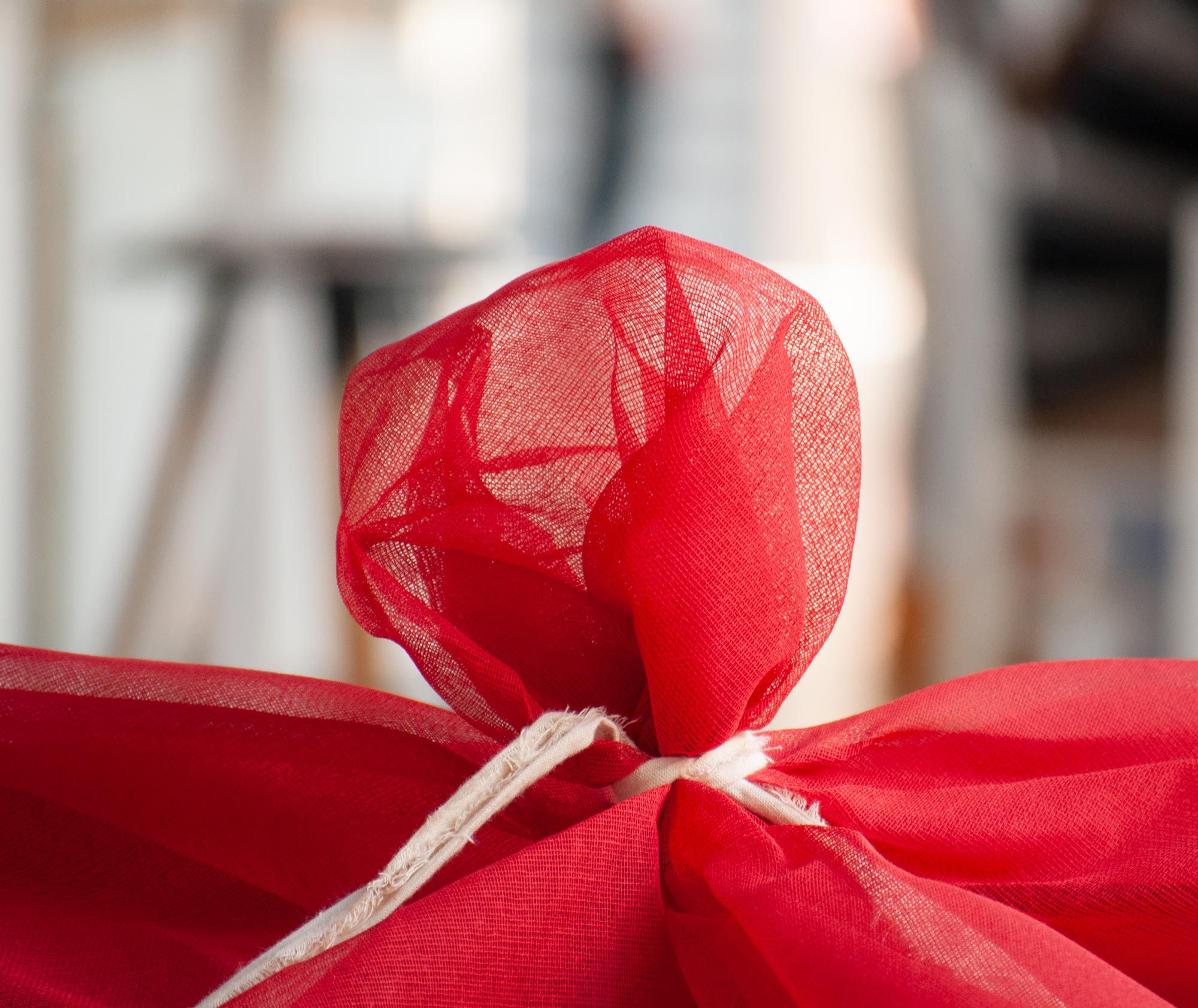 Γάζα Κολαρισμένη Κόκκινη