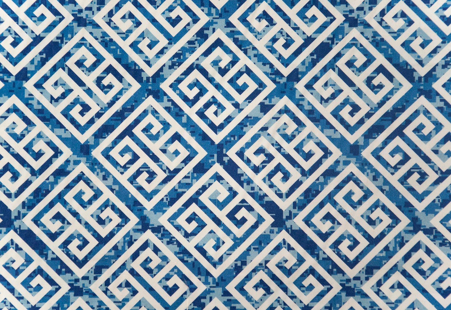 Greek Pattern Blue