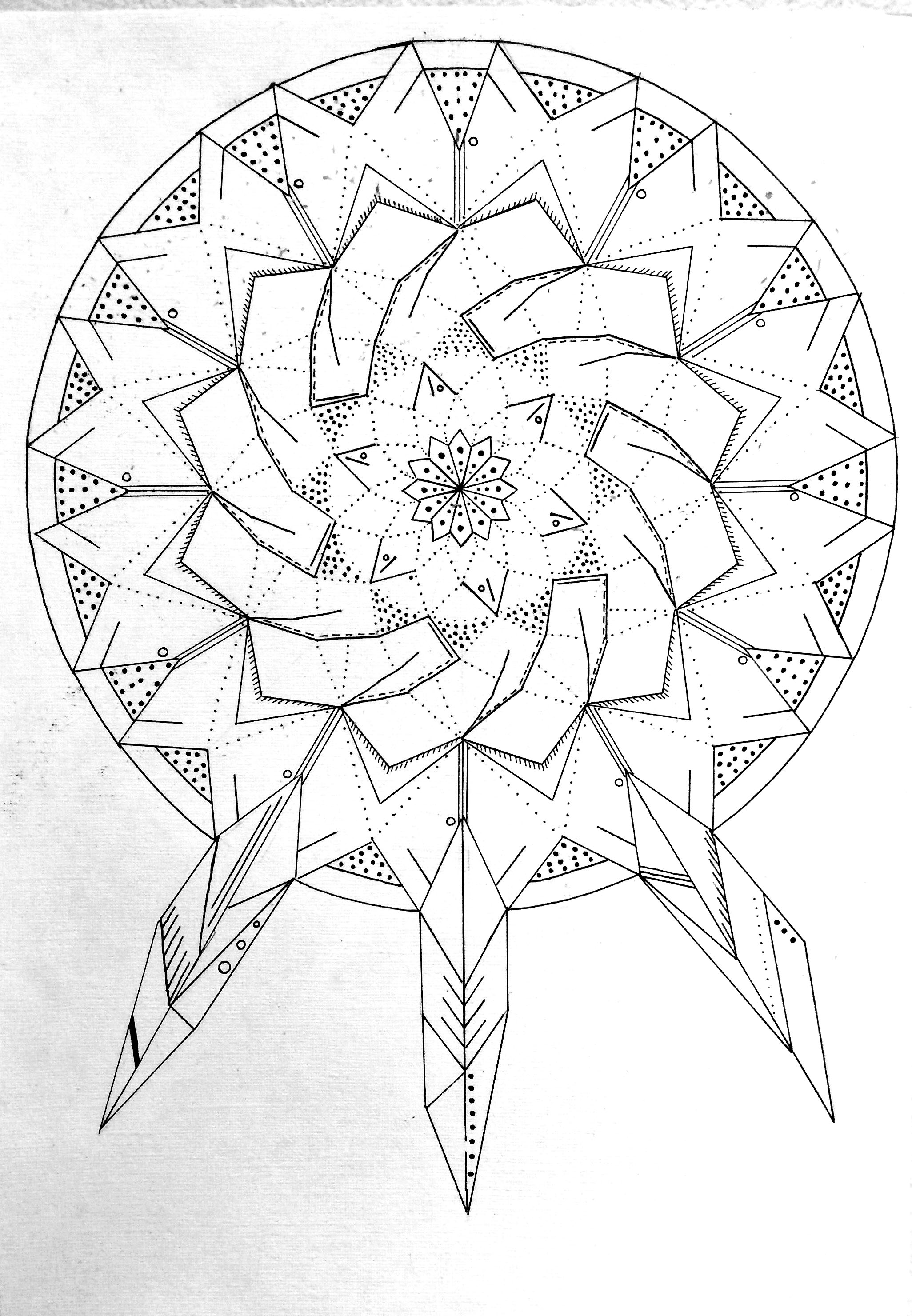 Mándala Dream Catcher