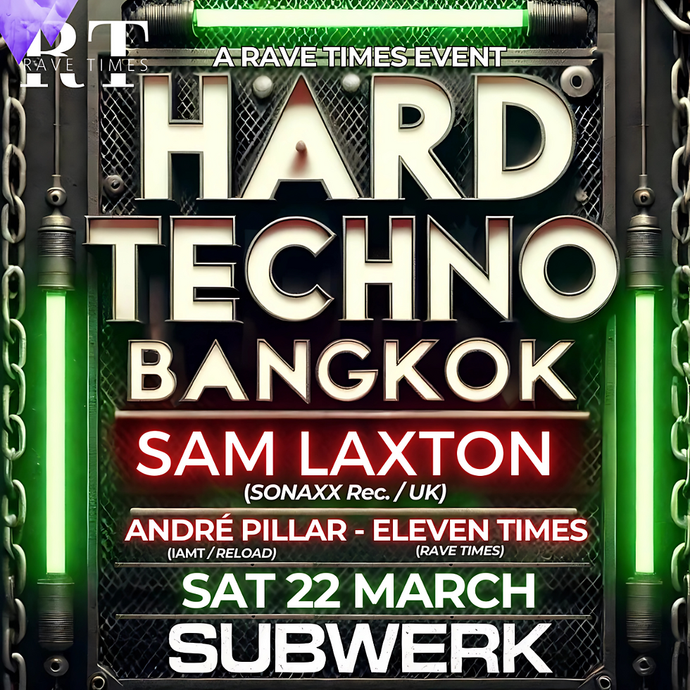 ⛓️HARD TECHNO w/ SAM LAXTON (Sonaxx Rec.), at SUBWERK Club
