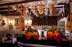 in a cozy environment