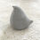 Thumbnail: Oiseau déco en ciment gris
