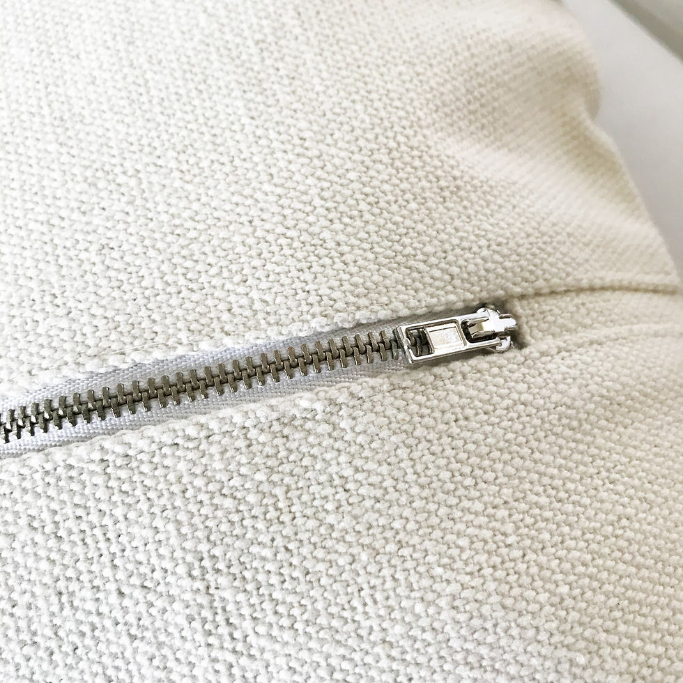 Miniature : Coussin ethnique fermeture zip