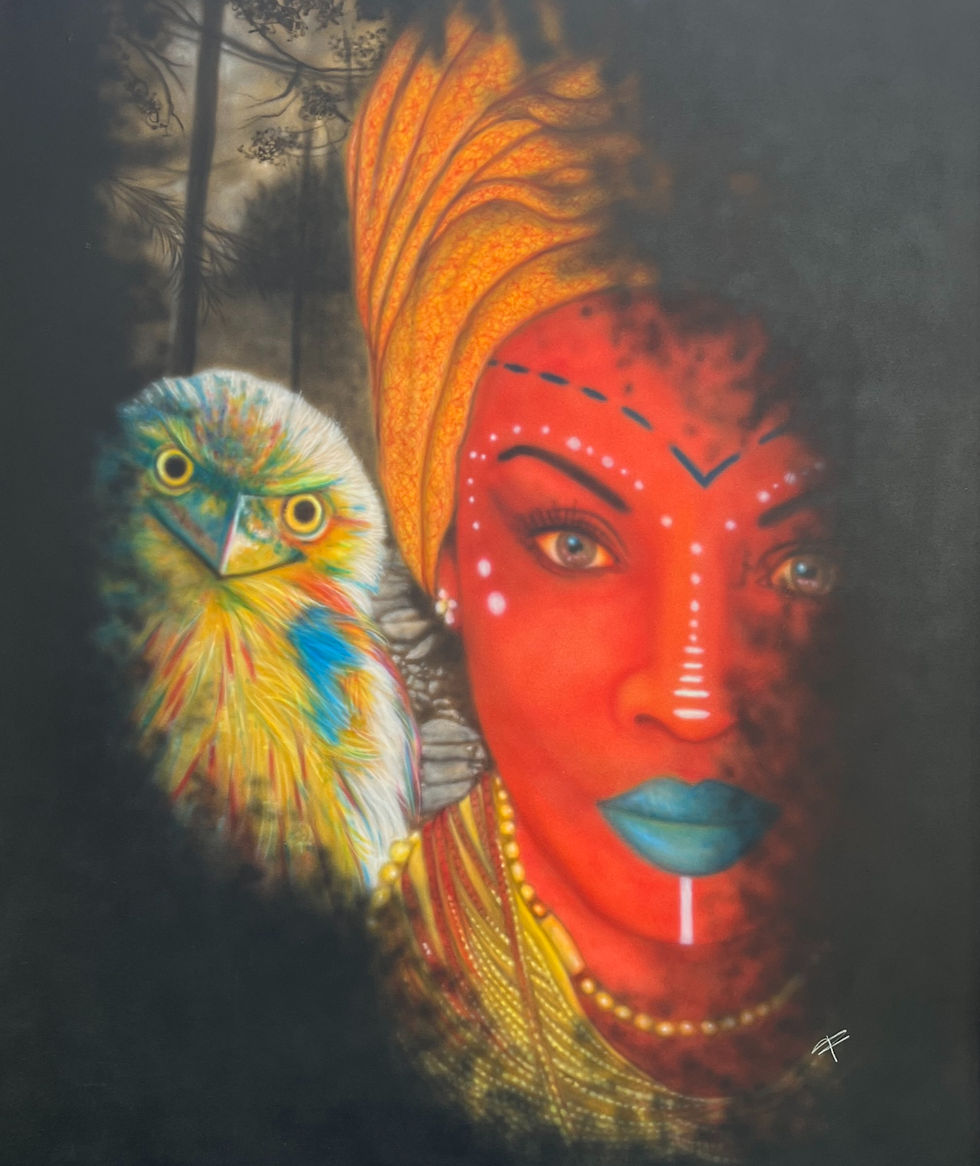 Thumbnail: "Magic" Original Airbrushed Painting