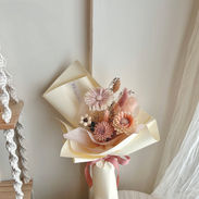 黃色系乾燥小花束