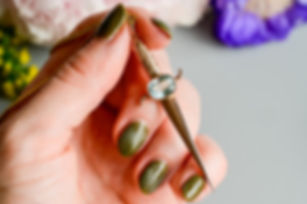 Antique Victorian aquamarine dagger pendant 9 carat gold