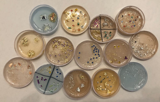 The endless possibilities of petri dish ornaments