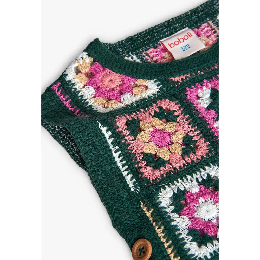 Boboli- Knitwear Green Vest Tank
