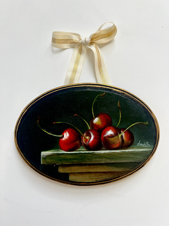 Miniature oil Painting on wood