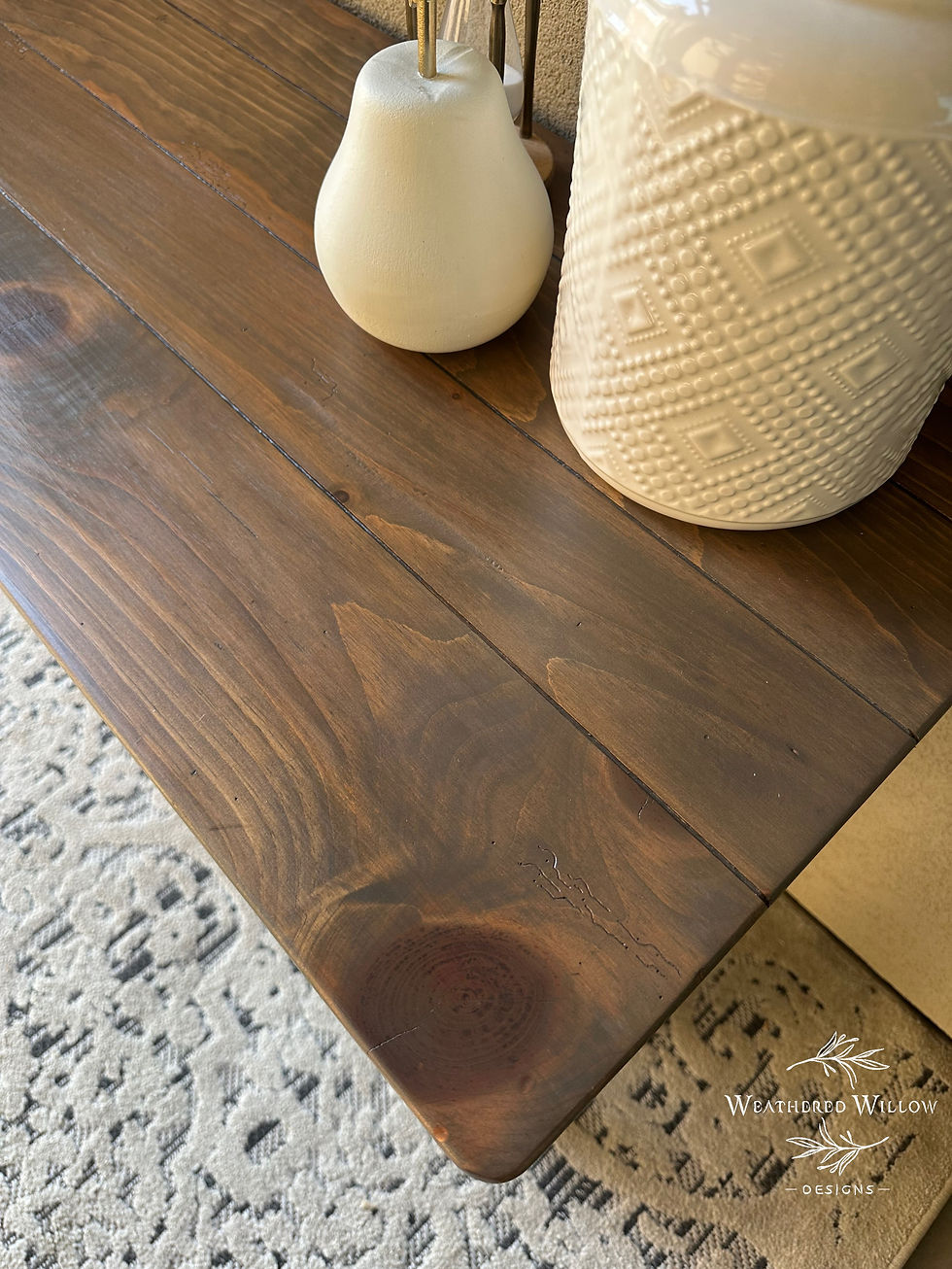 Thumbnail: Vintage Ethan Allen hall table