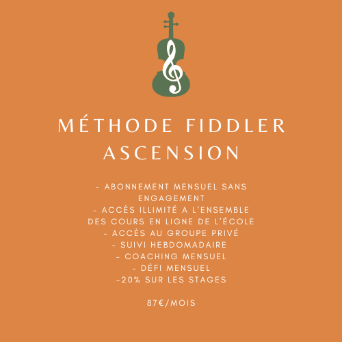 Apprendre le violon irlandais en ligne pas à pas