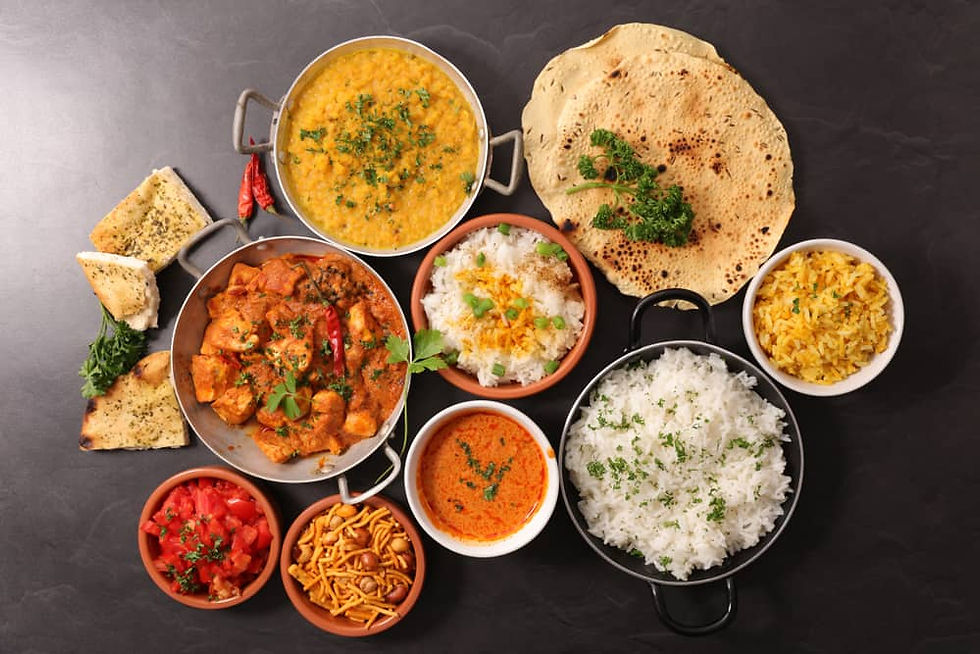 Food in Plates