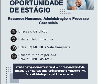 Oportunidade de Estágio