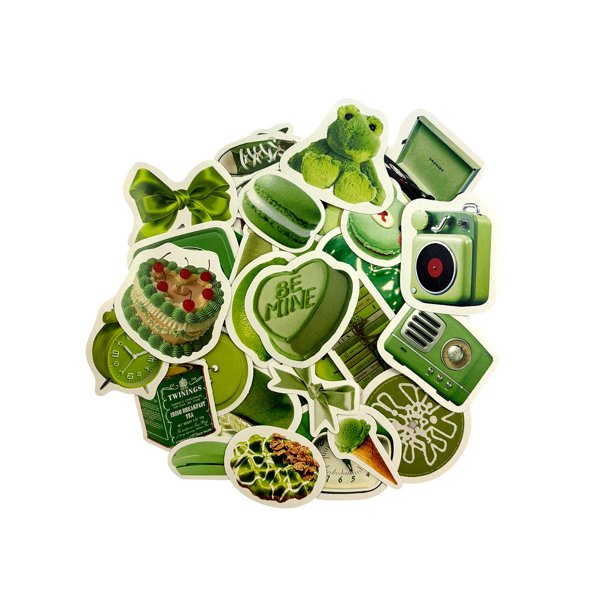 Stickers “Crash Into The Green Field”