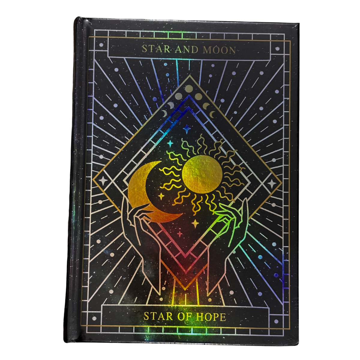 Libreta Hojas Negras Foil