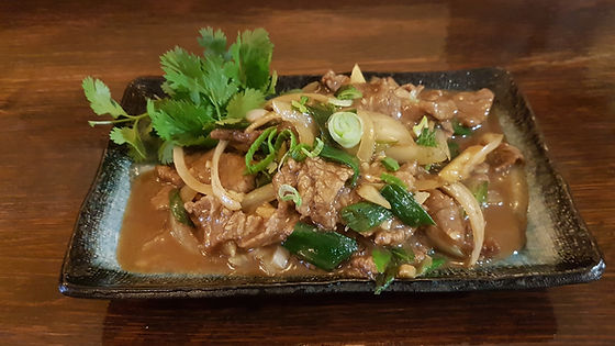 Beef Ginger & Spring Onion
