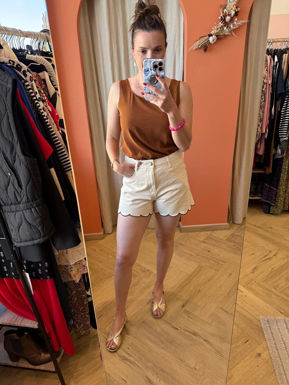 Miniature : Short beige