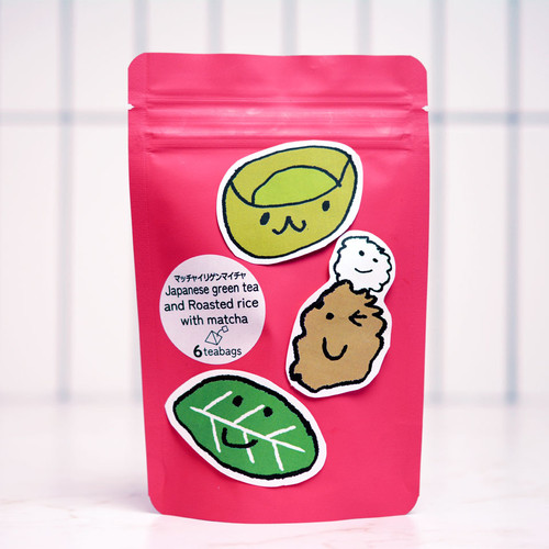 Teabags＞Chachacha Genmaicha with Matcha | Marufuku