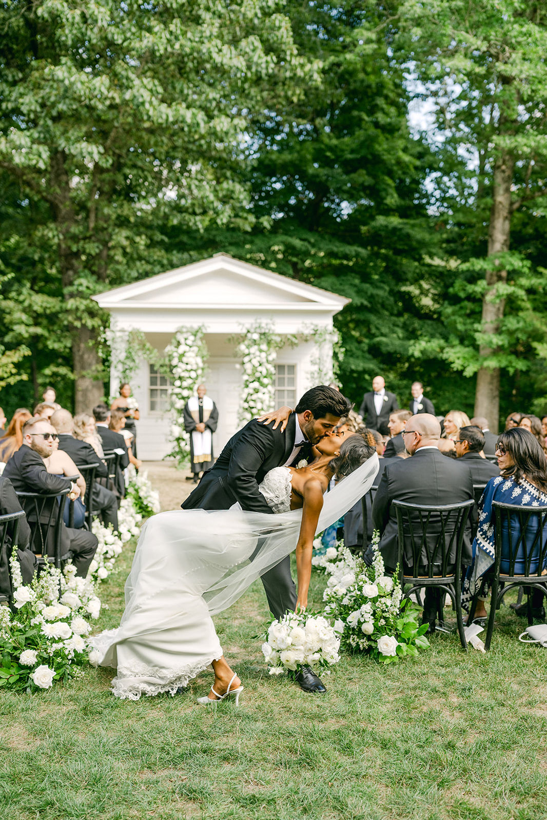 First Kiss in the Rose Garden