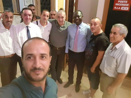 Bejaia: Clément Voule, rapporteur spécial des Nations Unies s’est réuni avec les militants des DH