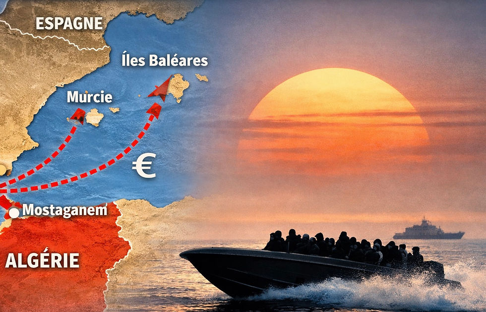 Murcie : un débarquement de harragas algériens relance les soupçons de complicités en Algérie