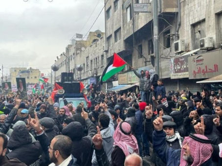 Amnesty international dénonce la répression du militantisme pro-palestinien en Jordanie