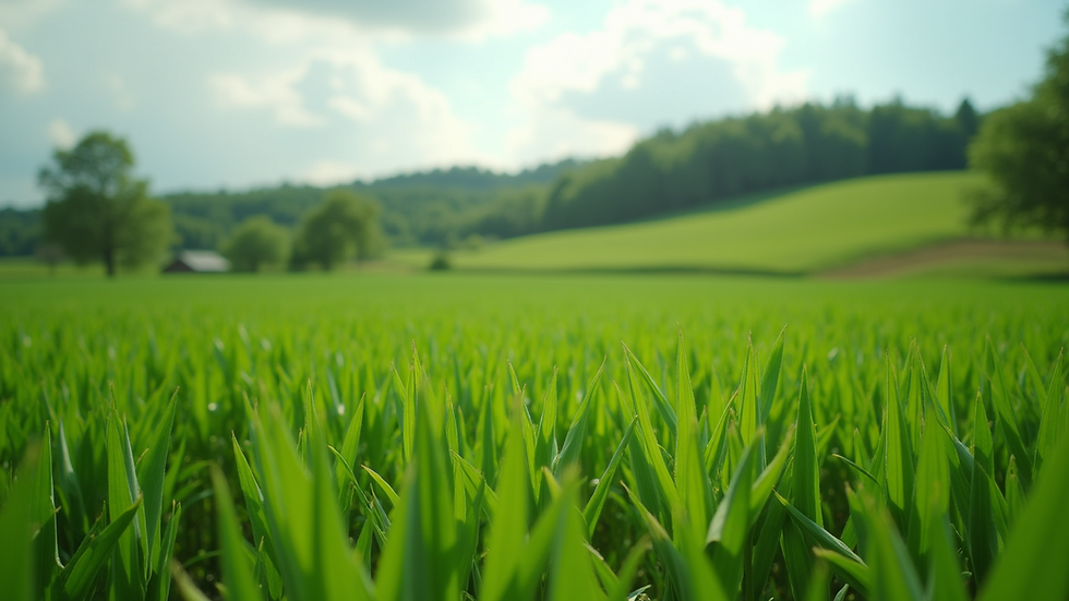 Sustainable Farming Practices at The Harvest at Cross B
