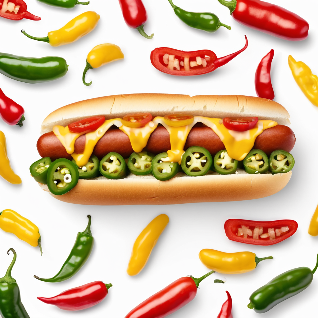 Arranged Food and Objects