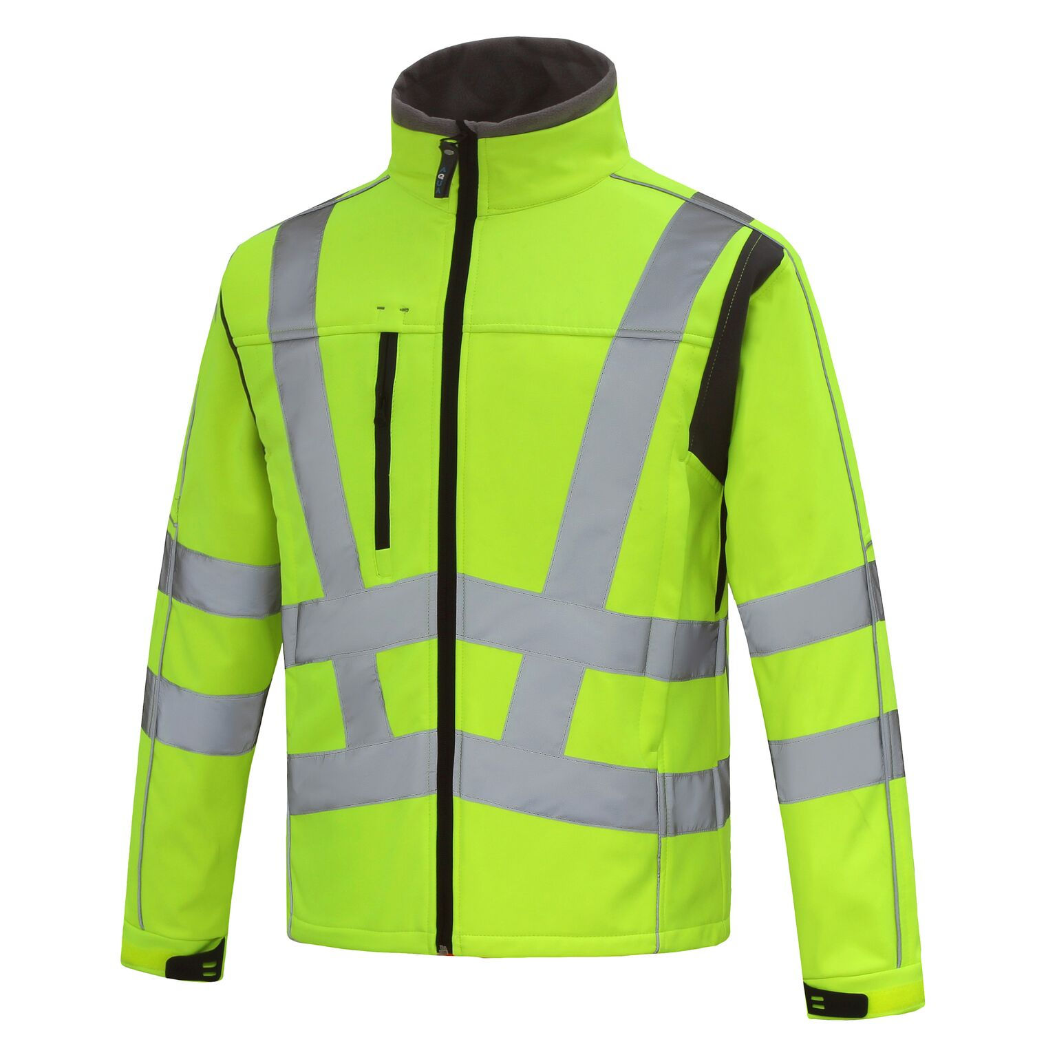 Aqua High Visibility Soft Shell Fleece to EN471 - Yellow (FJ075)