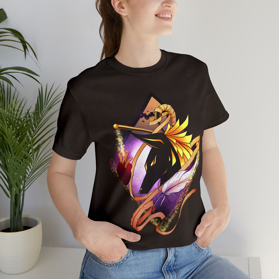 Thumbnail: Unisex Jersey T-Shirt - Anubis