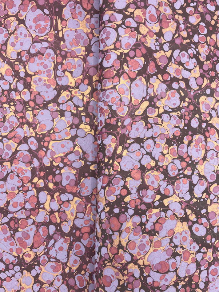 Miniature : Caillouté Prune