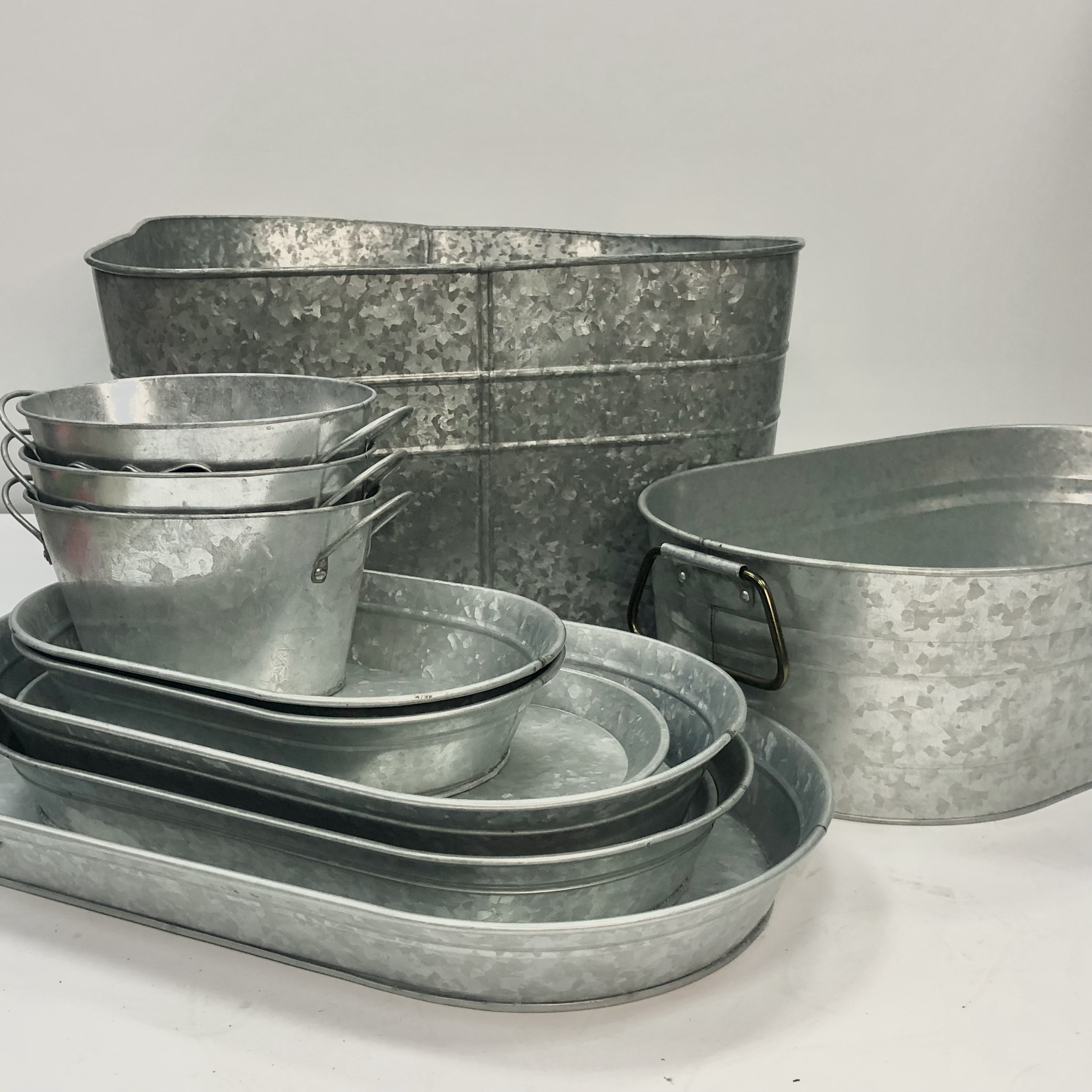 Complete Tin Container Set