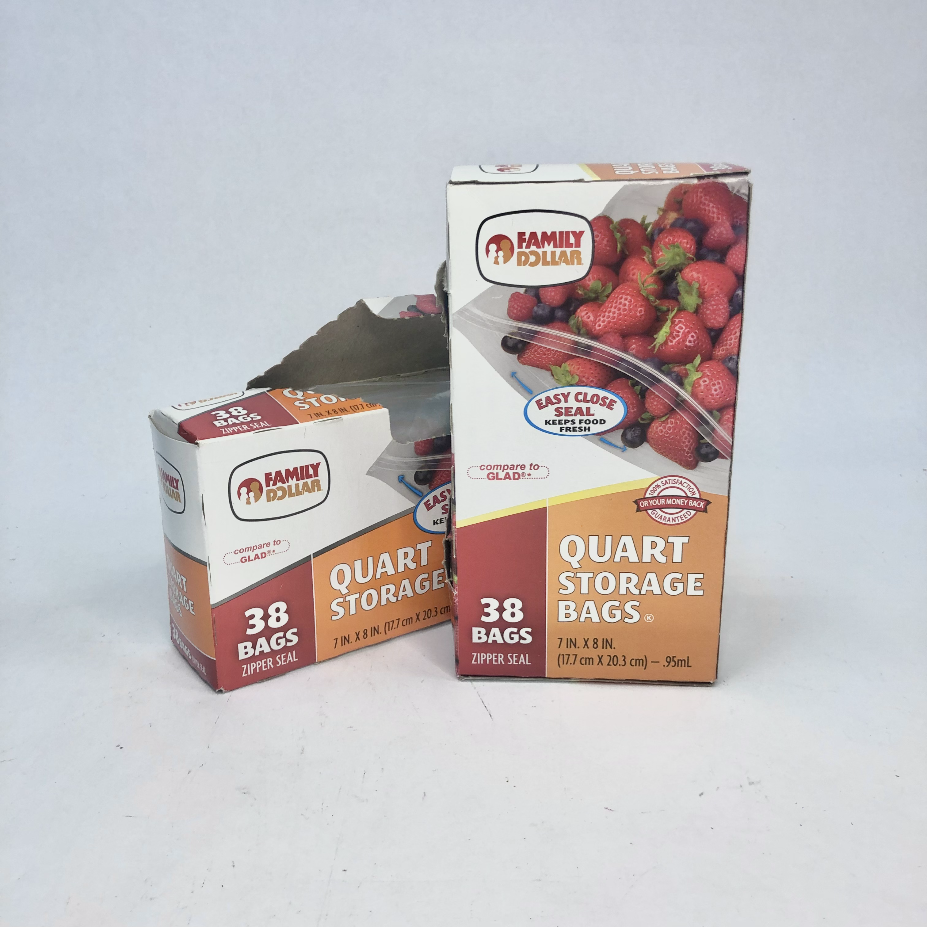 Quart Sized Plastic Storage Bags