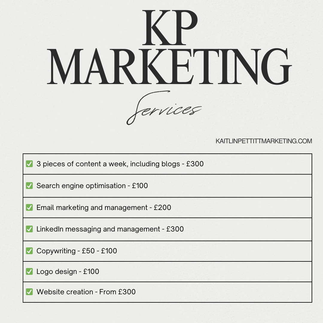 KP Marketing portfolio piece