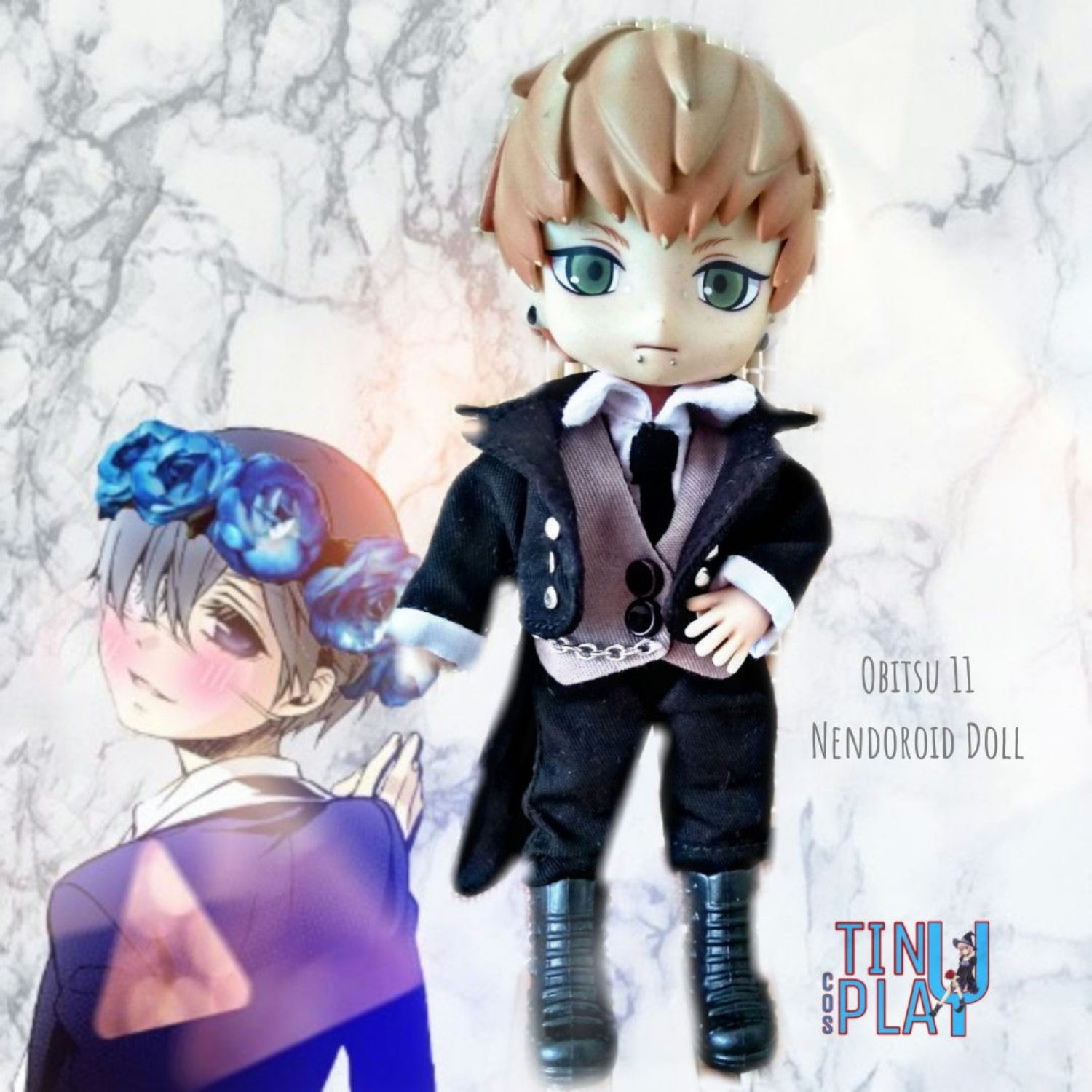 Black butlers Sebastian set : Ob11 | NenDoll