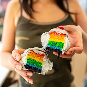 RAINBOW CLOUD CAKE