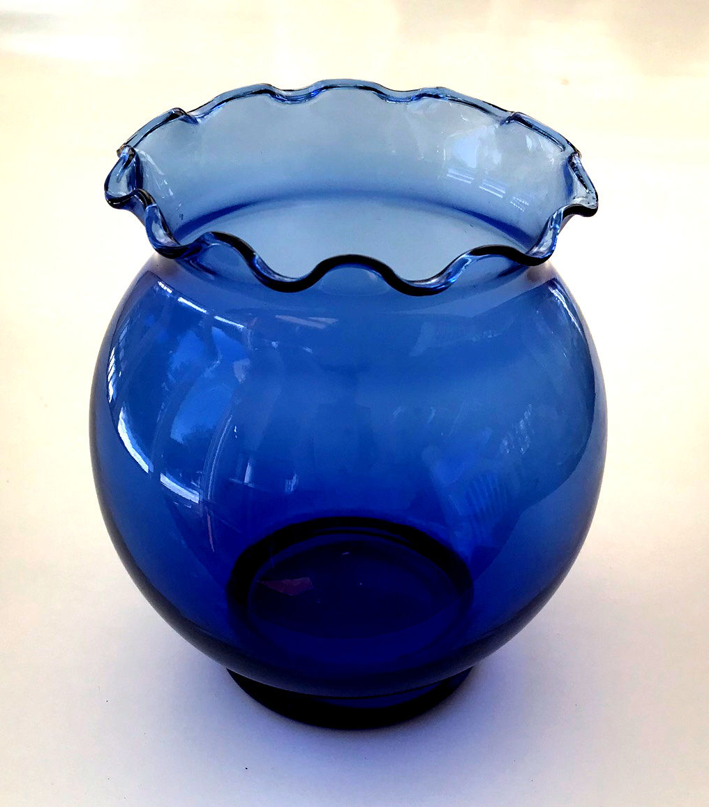 Small Blue Vase