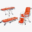 Wheel chair with Strecher
