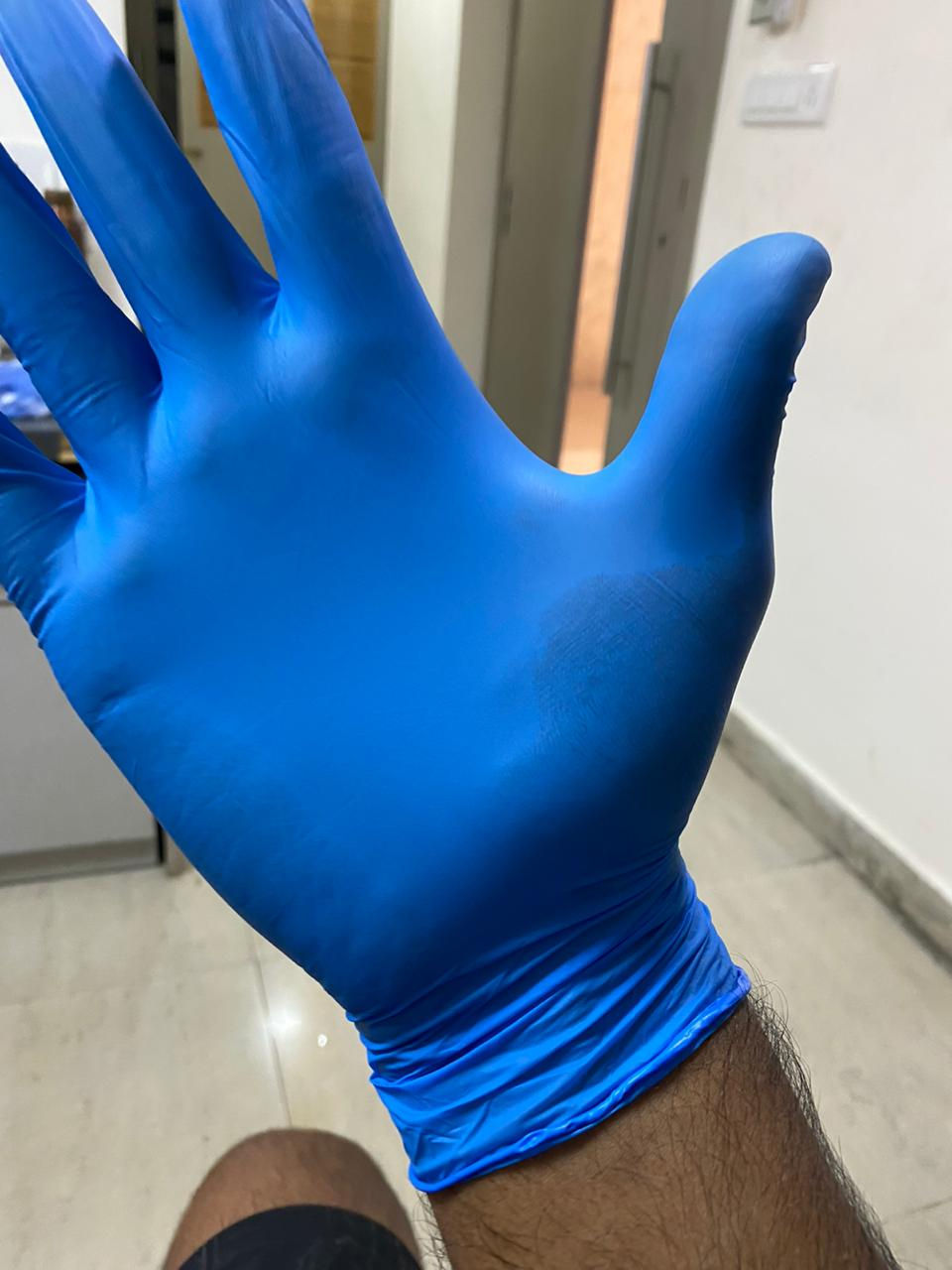 Thumbnail: Non-Sterile Disposable Hand Gloves - 100 nos box