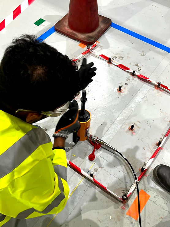 pull out testing anchors concrete Singapore