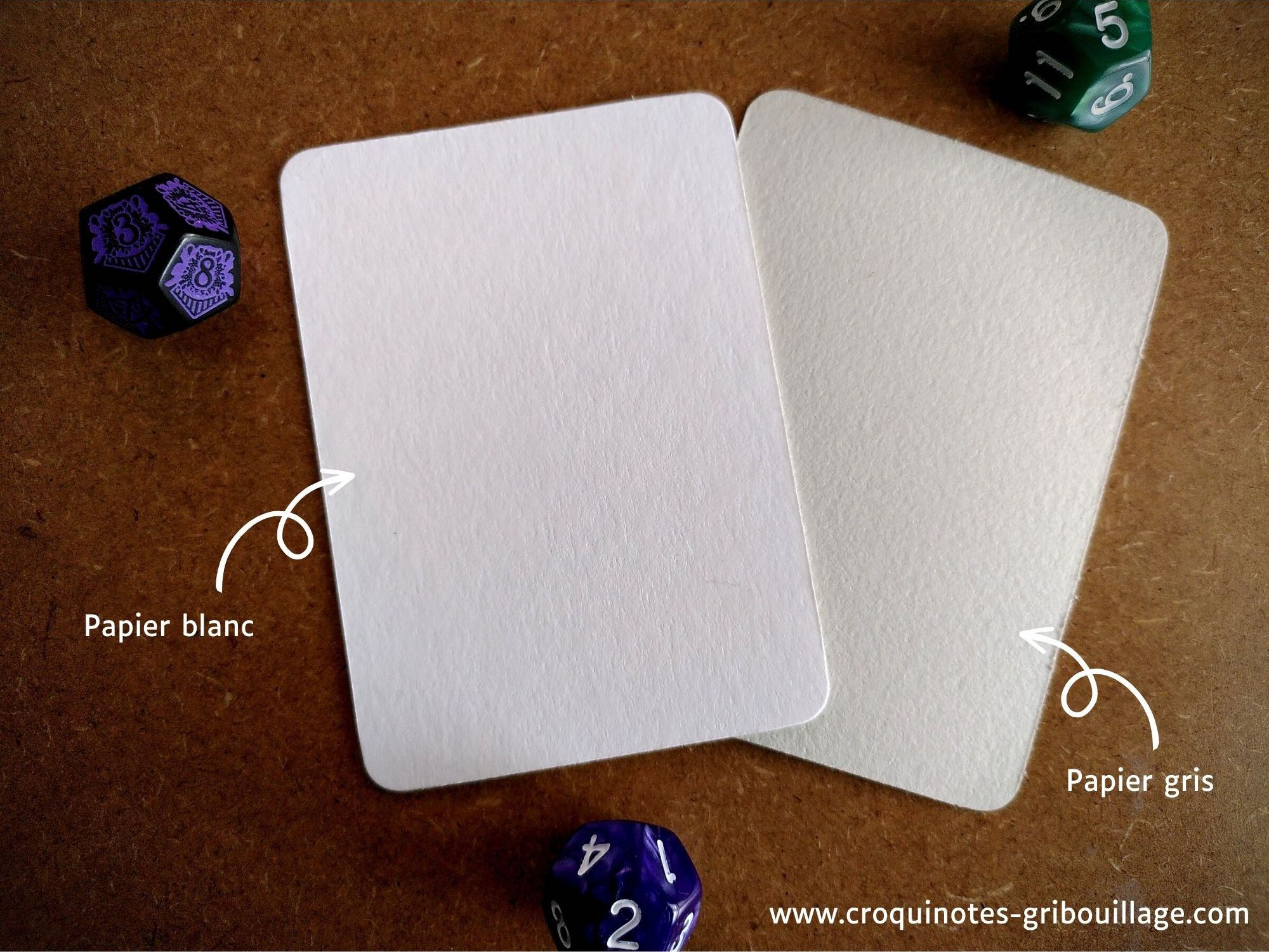 Les papiers Croquizen™ ATC