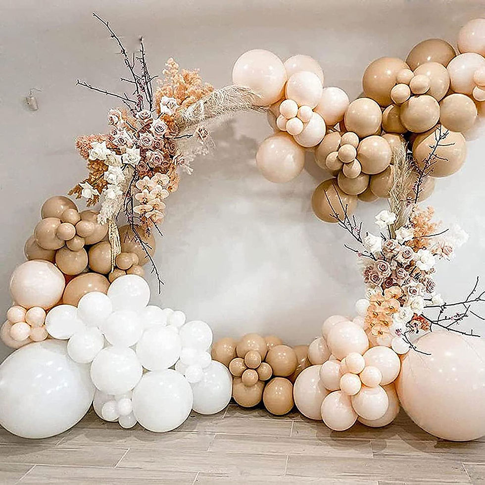 Balloon Wedding Display