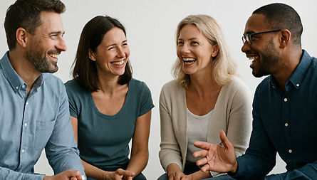 Adultos: reunión de trabajo.