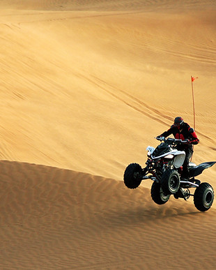 ATV in Sand