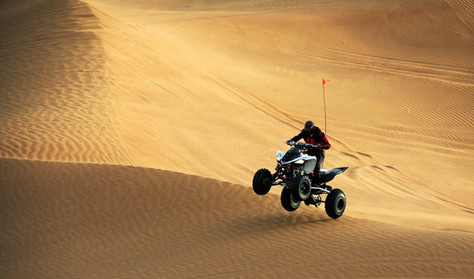 ATV in Sand