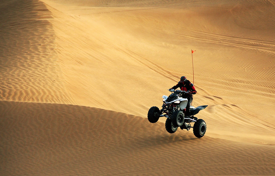 ATV in Sand