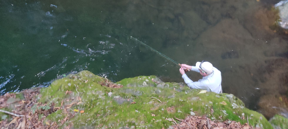 nymphing a deep hole