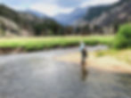 fishing the 'Big T' in Moraine Park