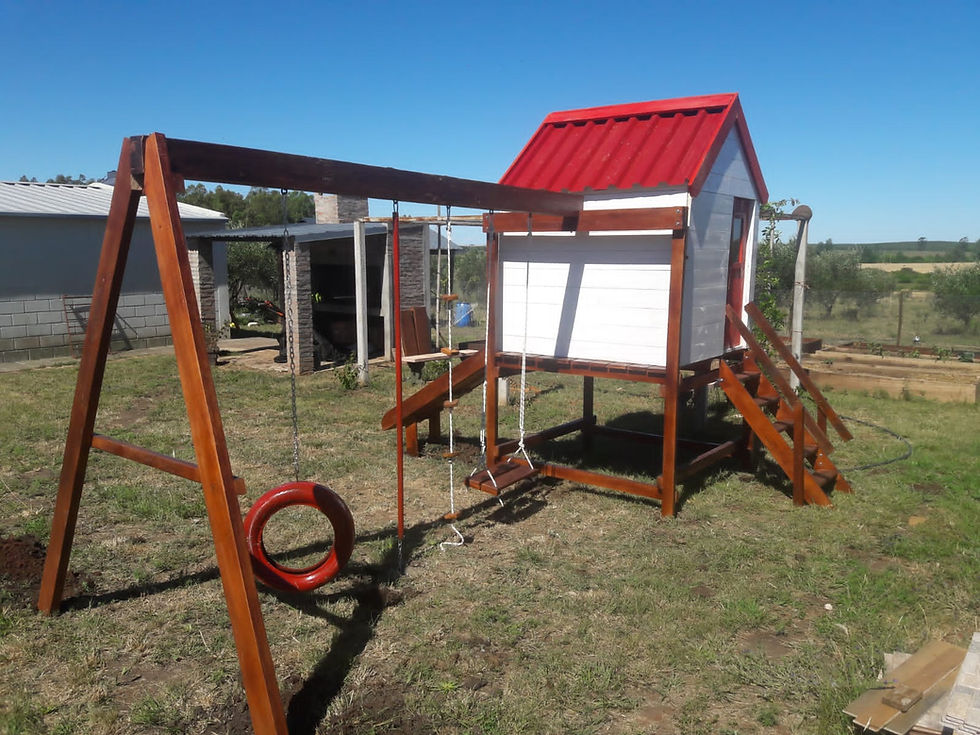 Miniatura: Casita Hamacas Tobogan