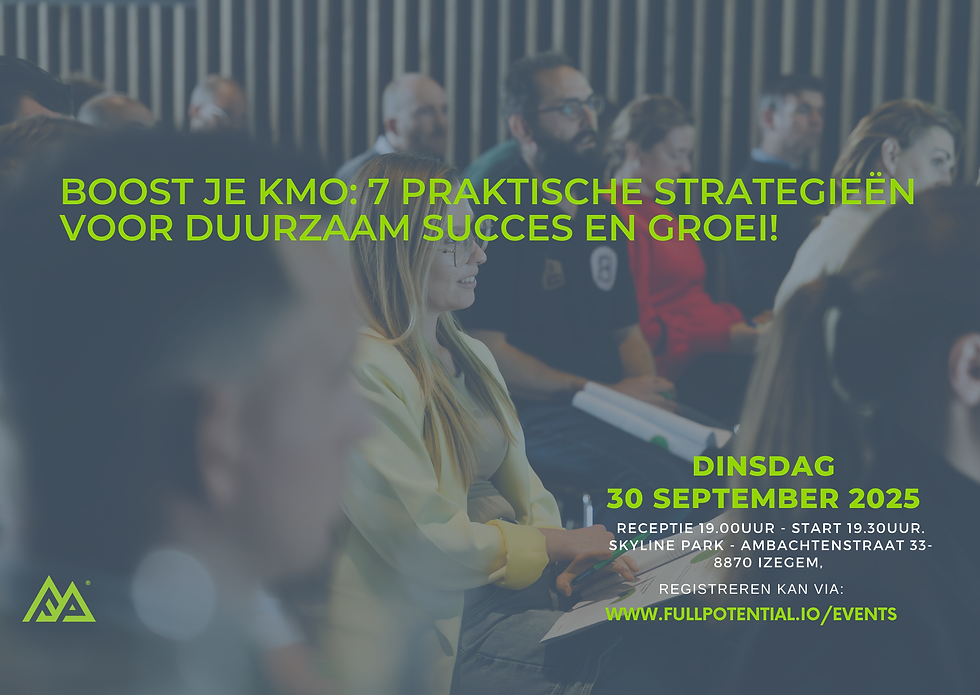 Boost je KMO: 7 praktische strategieën voor duurzaam succes en groei!  